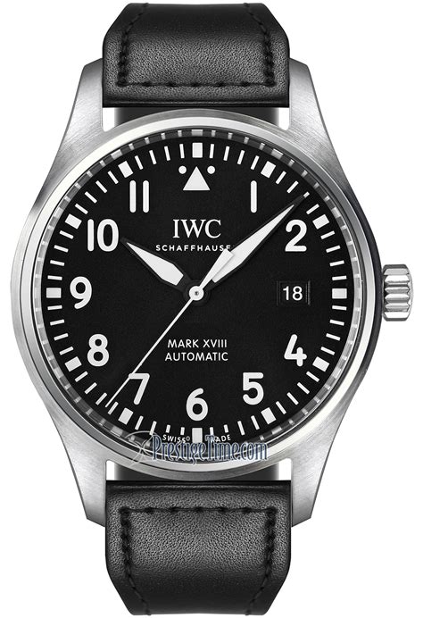 IWC Pilot's Mark XVIII Automatic Black Dial Men's Watch IW327009